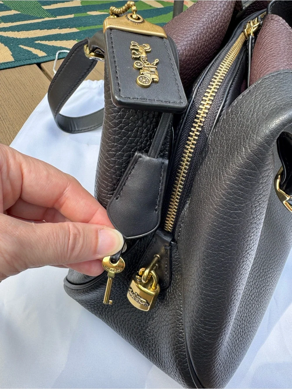 Coach Cass 1941 Shoulder Bag 89004 - Picture 9 of 14